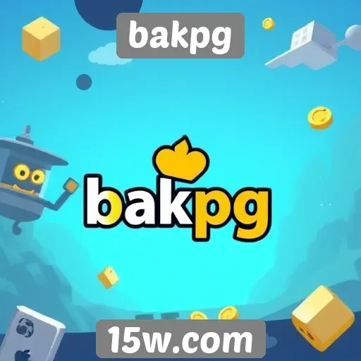 Características principais do site de jogos bakpg